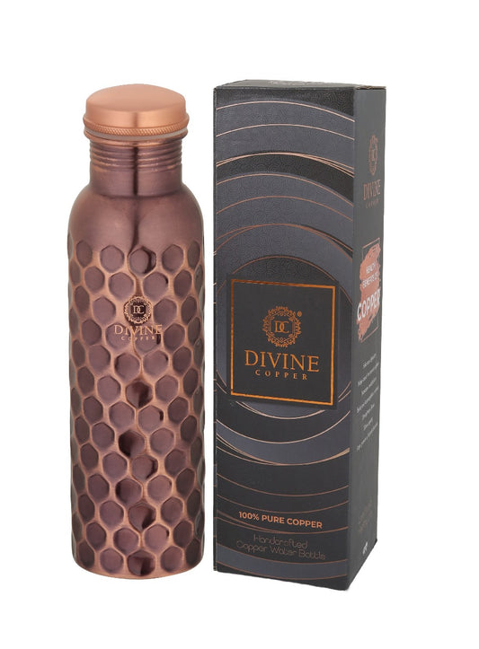 PIE- Antique Diamond Pure Copper Bottle
