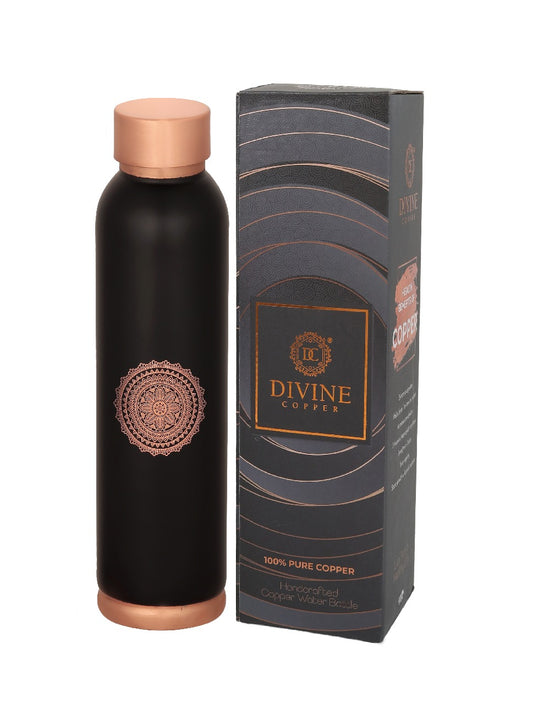 OREO- Mandala print Pure copper bottle