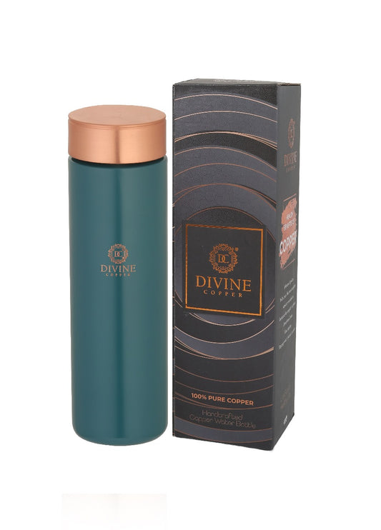 JELLY Green-Pure Copper Water Bottle