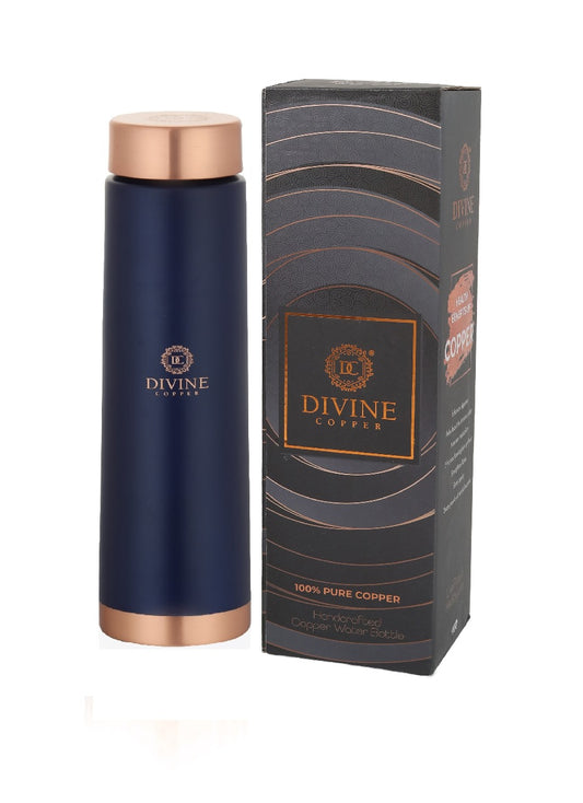 ECLAIR Blue -Pure copper water bottle
