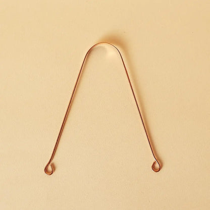 Pure Copper tongue cleaner, Light weight - Pack of 2