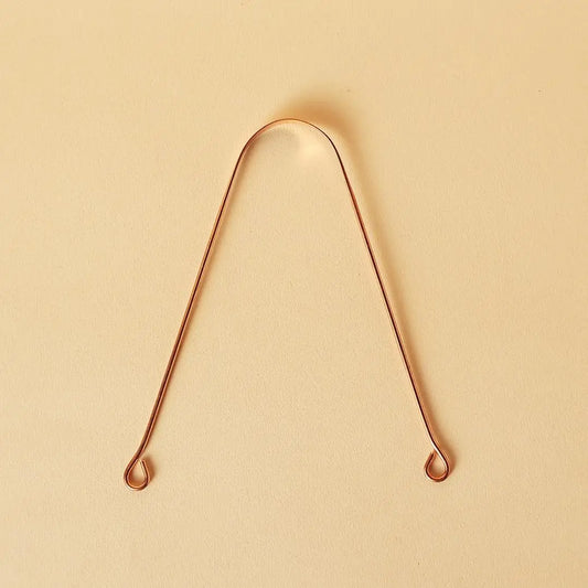Pure Copper tongue cleaner, Light weight - Pack of 2