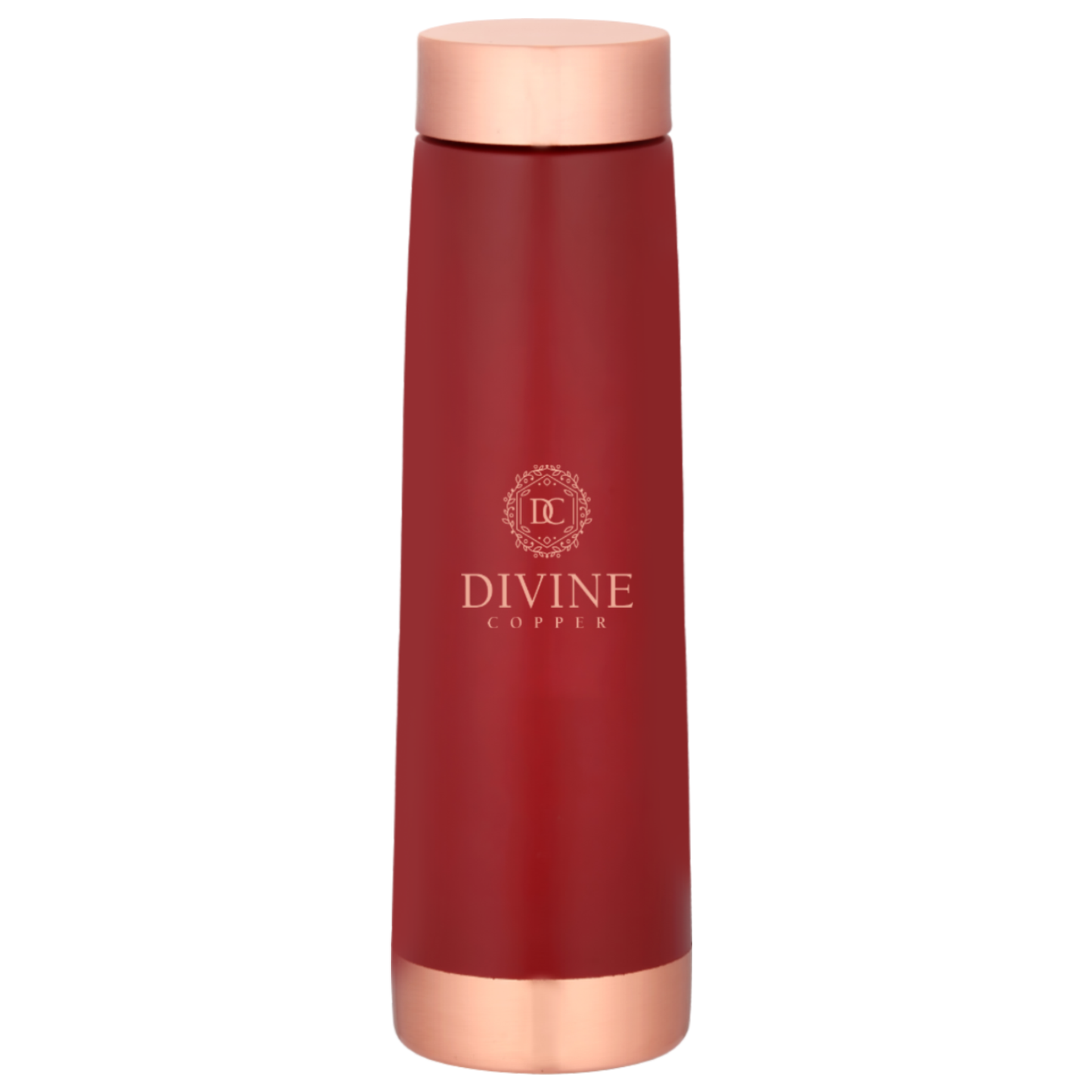 ECLAIR Red-Pure copper water bottle