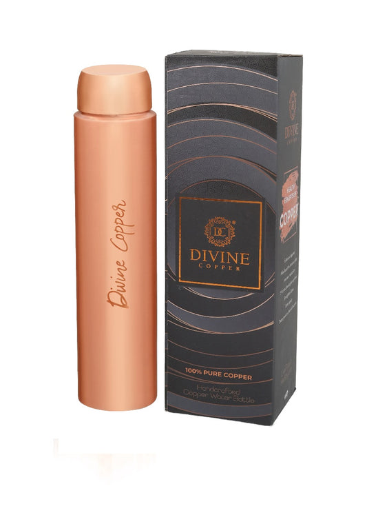 HEXA-Plain Pure copper water bottle