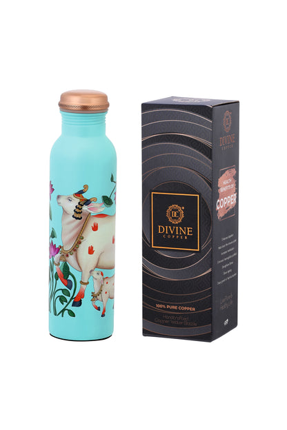 PIE - Nandi Cow Print Pure Copper Bottle