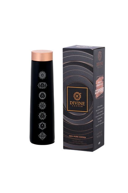Eclair - Seven Chakras Pure Copper Bottle