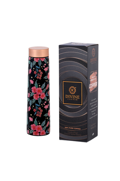 Eclair - Flower Pure Copper Bottle