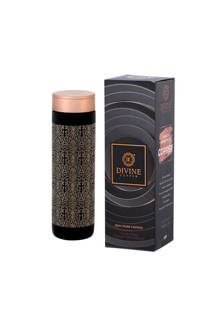 Jelly -  Texture Print Pure Copper Bottle