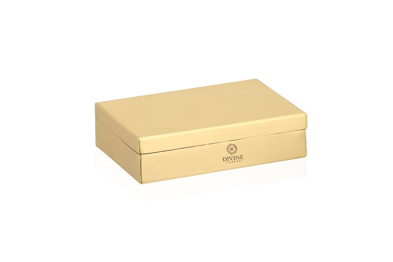 PURE BRASS STORAGE BOX