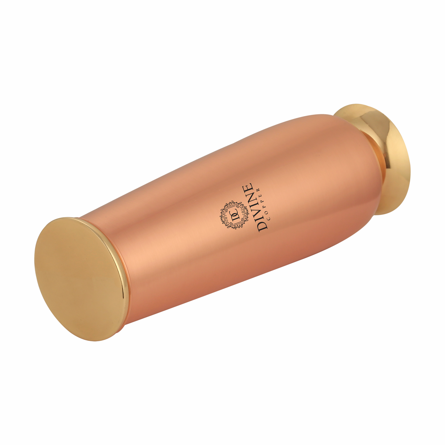 Pure copper Penguin Jar 1000ml with brass base