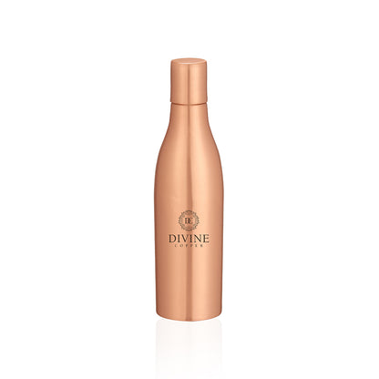 Elegant Pure copper bottle with free Jute bag, cotton bag & tube Packaging