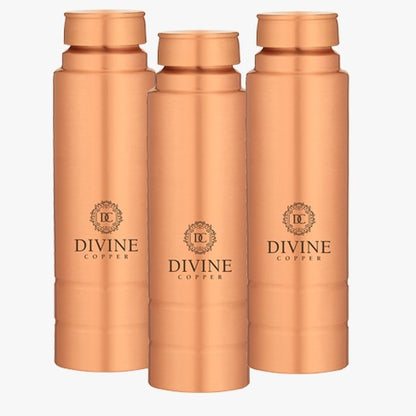 King copper bottle 1000ml ( pack of 3 combo)