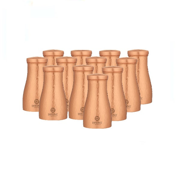 Pure copper bedroom Jar 900ml (Pack of 12 combo )