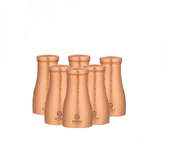 Pure copper bedroom Jar 900ml (Pack of 6 combo)