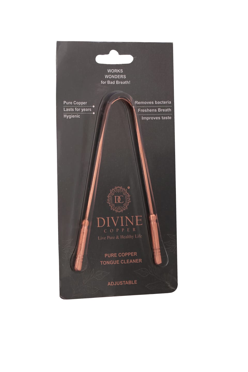 Divine copper Pure Copper tongue cleaner