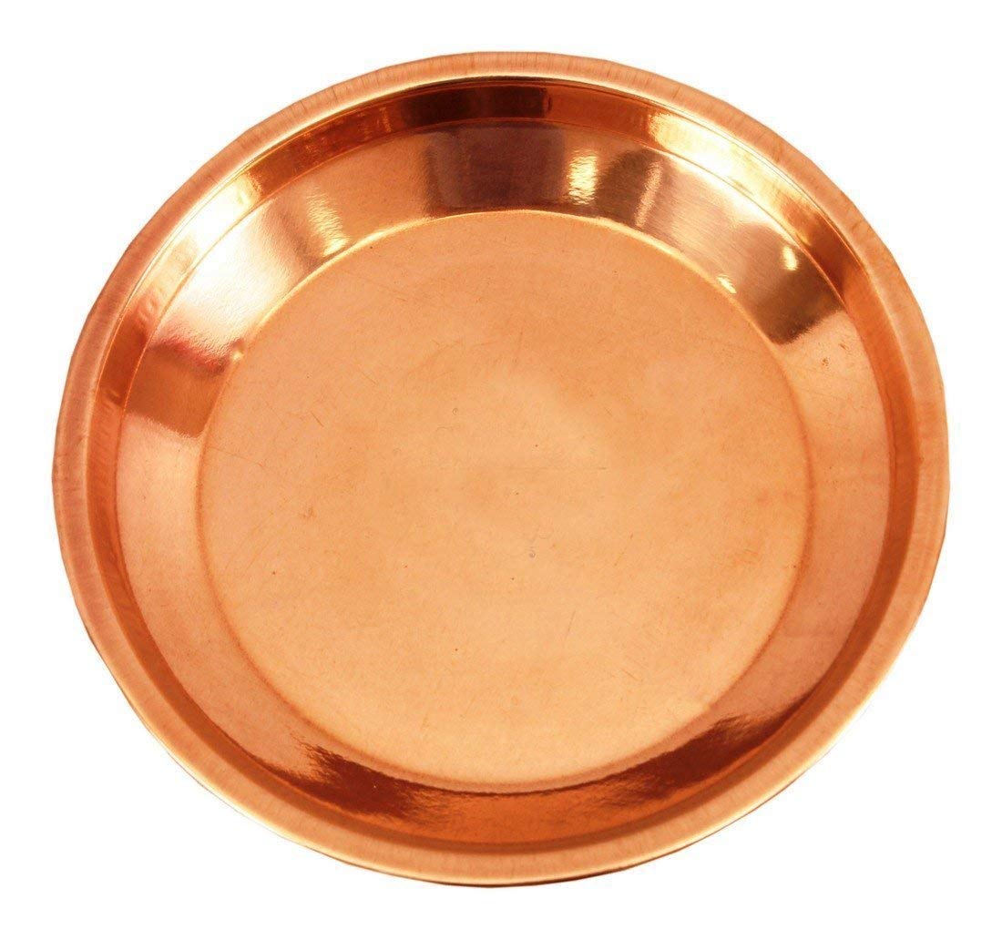 PURE COPPER POOJA THALI