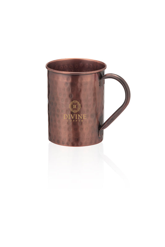 Pure copper mule mug-  ANTIQUE STRAIGHT