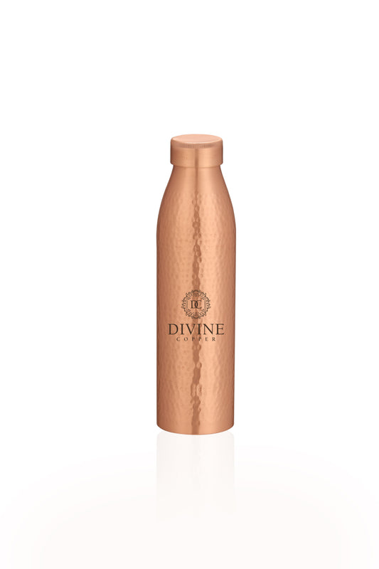 YOGA Hammered -Pure copper water bottle